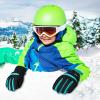 Bencailor 6 Pairs Kids Winter Gloves Waterproof Ski Glove Boy Girl Warm Snow Snowboard Mittens for Cold Unisex(Red Green Blue Gray Dark Blue Rose Red,10-15 Years,Simple,Solid Color) view 2