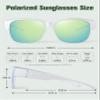 BIRCEN Polarized Fit Over Sunglasses: Wear Over Glasses Sunglasses Wrap Around Fitover Shades for Men Women UV Protection view 3