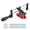 Chainsaw Sharpener Manual Chainsaw Chain Sharpening Chain Saw Sharpen Tool for Most Chain Saws Electric Saws Garden Tools (Color : Sharpener and 3 file) view 2