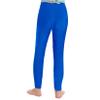 JanJean Girls Athletic Leggings Kids High Waist Leggings Yoga Pants Leotards Gymnastic Sports Workout Running Dancing Royal Blue 8 Years view 2
