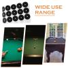 Sosoport 1sheet Billiard Point Stickers Self-Adhesive Pool Table Marking Dots for Snooker Billiards Compact Easy to Use Pool Table Necessity view 3