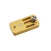 JALYKA Steel Ruler Scriber Woodworking Scribe Locator Steel Ruler Positioning Block Scribe Woodworking Measurement Scribing Tool (Color : Positioning Block) view 1