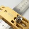 JALYKA Steel Ruler Scriber Woodworking Scribe Locator Steel Ruler Positioning Block Scribe Woodworking Measurement Scribing Tool (Color : Positioning Block) view 3