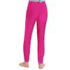 JanJean Girls Athletic Leggings Kids High Waist Leggings Yoga Pants Leotards Gymnastic Sports Workout Running Dancing Rose 6 Years view 4