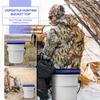 5 Gallon Bucket Seat for Yeti Bucket Only, Swivel Bucket Lid with Padded Top for Cozy Sitting, Bucket Seat Cushion for Outdoor Fishing,Hunting,Gardening,Camping,Car Washing, Baseball Training view 4