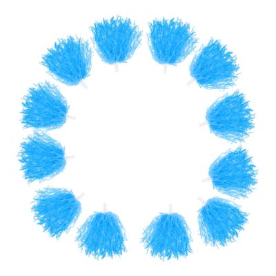 Yardwe 12pcs Cheerleader Accessories Bulk Cheer Pom Poms for Team Gifts Cheerleader Hand Flower Pompoms