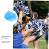Yardwe 12pcs Cheerleader Accessories Bulk Cheer Pom Poms for Team Gifts Cheerleader Hand Flower Pompoms view 4