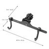 Yardwe Bike Wall Mount Rack Multifunctional Bicycle Stand Padded Large Hook Ceiling Bike Hanger view 2