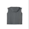SPORT-TEK Unisex Competitor Sleeveless Hoodie | Light Workout Hoodie for Men & Women, Sleeveless Sweatshirt for Gym Iron Grey view 3