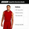 SPORT-TEK Unisex Competitor Sleeveless Hoodie | Light Workout Hoodie for Men & Women, Sleeveless Sweatshirt for Gym Iron Grey view 4
