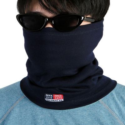 BOCOMAL FR Neck Gaiters Face Mask 7oz Mightweight Flame Resistant Welding Hood NFPA2112 CAT2