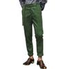 Aesido Mens Slim Fit Herringbone Tweed Wool Plaid Trousers Retro Dress Business Suit Pantsgreen32W*30L view 1
