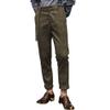 Aesido Mens Slim Fit Herringbone Tweed Wool Plaid Trousers Retro Dress Business Suit Pantscoffee32W*30L view 1