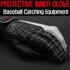 Spider Grip Baseball Inner Glove (Silver, 24[L]) view 2