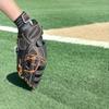 Spider Grip Baseball Inner Glove (Silver, 24[L]) view 3