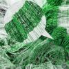 Nylon Monofilament Cast net,Japanese & Korean Style Throw Cast Net, with Iron Chain Weights Saltwater and Freshwater, Fishing Cast Net for Bait Trap Fish 3/8(Green 10FT) view 3