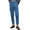 Aesido Mens Slim Fit Herringbone Tweed Wool Plaid Trousers Retro Dress Business Suit Pantsblue38W*32L view 1