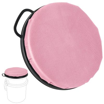 5 Gallon Bucket Seat for Yeti Bucket Only, Swivel Bucket Lid with Padded Top for Cozy Sitting, Bucket Seat Cushion for Outdoor Fishing,Hunting,Gardening,Camping,Car Washing, Softball Training