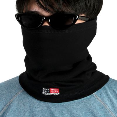 BOCOMAL FR Neck Gaiters Face Mask 7oz Mightweight Flame Resistant Welding Hood NFPA2112 CAT2