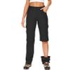 Women's Hiking Pants Convertible Quick Dry Lightweight Zip Off Fishing Travel Safari Pants #2193-Black-10 view 1
