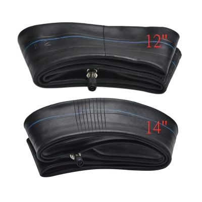 TianDiPRO 60/100-14" Front + 80/100-12" Rear Dirt Bike Inner Tube 3.00-12 2.50-14 Mini Dirt Pit Bike Front Rear Tire-Made from Heavy Duty, Thick Premium Rubber