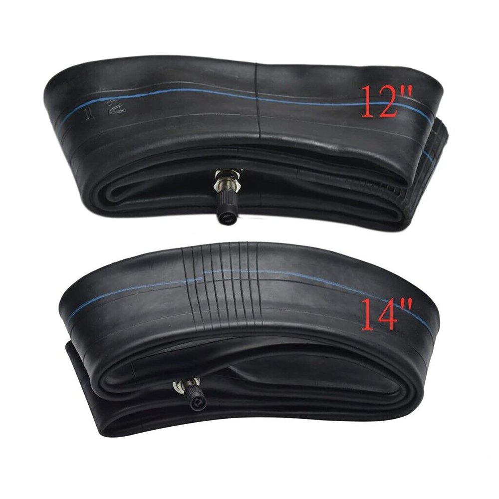 TianDiPRO 60/100-14" Front + 80/100-12" Rear Dirt Bike Inner Tube 3.00-12 2.50-14 Mini Dirt Pit Bike Front Rear Tire-Made from Heavy Duty, Thick Premium Rubber