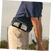Sosoport 3pcs Tennis Ball Waist Pouch Portable Golf Ball Storage Bag Zipper Closure Design Easy to Carry for Sports Training and Outdoor Activities view 3