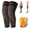 WitmAn Radiofrequency Herbal Thermal Knee SupportMugwort Tourmaline Acupressure Self-Heating Shaping Knee Sleeves Pads (Orange,M) view 1