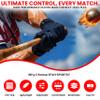EFAH SPORTS Baseball Batting Gloves for Youth Adult Mens Kids Boys Padded Comfortable Softball Batting Gloves with Super Grip Finger Fit Palms (Blue, Adult Large) view 4
