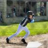 Mototo 6 Pieces White Baseball Home Plate Rubber Throw Down Baseball Bases 16 inch Softball Home Plate Kickball Bases for Kickball Practice Pitching Hitting Training Equipment (6 PCS) view 4