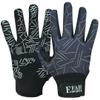 EFAH SPORTS Baseball Batting Gloves for Youth Adult Mens Kids Boys Padded Comfortable Softball Batting Gloves with Super Grip Finger Fit Palms (Grey, Youth Medium) view 1