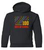 superhotapparel 100 Days Of School Teacher Student Funny Gift Youth Crewneck Sweatshirt (Black, Youth Small)