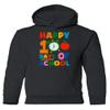 superhotapparel Happy 100 Days Of School Teacher Student Funny Gift Youth Crewneck Sweatshirt (Black, Youth Small) view 1