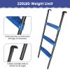 Trampoline Ladder 40'' Long, 3 Step Trampoline Ladder, Trampoline Accessories for Kids and Adults (Blue 3 Step) view 2