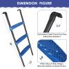 Trampoline Ladder 40'' Long, 3 Step Trampoline Ladder, Trampoline Accessories for Kids and Adults (Blue 3 Step) view 3