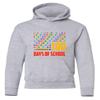 superhotapparel 100 Days Of School Teacher Student Funny Gift Youth Crewneck Sweatshirt (Ash, Youth Small) view 1