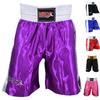 Men Boxing Shorts for Boxing Training Fitness Gym Cage Fight MMA Mauy Thai Kickboxing Trunks Clothing Purple Small view 1