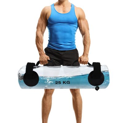Water Weight Aqua Bag, 55lbs Filled Hydro Core Training Bag for Balance, Portable Home Gym Equipment with Extra Handle and Clear Marks Water Filling for Gyms, Homes, Sports Halls
