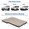 JOYTUTUS SUV Air Mattress,Foldable Camping Bed with Dual Air Chambers, Upgraded Flocking and Soft Surface Car Air Mattress, SUV Camping Tent Accessories with 2-in-1 Air Pump, 2 Pillows & Carry Bag view 3