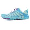 SECHRITE Barefoot Hike Shoes Mens Womens Minimalist Shoes Zero Drop Sole Wide Toe Box Trail Running Toes Sneakers Workout Footwear Gym Sport Athletic Parkour Jogging Trekking Hiking Blue 41 view 2