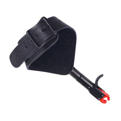Yardwe Adjustable Archery Release Aid with Nylon Wrist Strap for Compound Bow Rotating Trigger for Enhanced Accuracy Suitable for Left and Right Hand Use