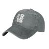 Byoblu Ar-15 Denim Trucker Hat Baseball Cap for Men Or Women Cowboy Gray view 1