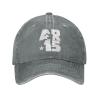 Byoblu Ar-15 Denim Trucker Hat Baseball Cap for Men Or Women Cowboy Gray view 2