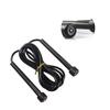 Yardwe Adjustable Skipping Rope for Fitness Training Lightweight Skin-friendly Handles for Boy Girl and Adults Physical Education and Home Workouts Black view 1