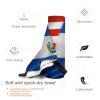 America Flag and El Flag Beach Towel Microfiber Super Soft Beach Towels Quick Dry Towel for Swimmers Sand Proof Beach Towels for Women Men Girls Large Bath Towels 30x60inches view 3