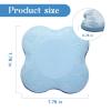 MBKHFLL 2 packs Yoga Knee Pad Cushion Extra Thick for Knees Elbows Wrist Hands Head Foam Pilates Kneeling pad Yoga Knee Cushion Thick Exercise Pads for Knees Elbows Wrist Hands Head Foam Pilates view 2
