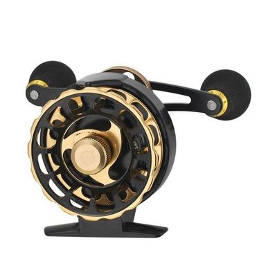 AshiLd Fly Fishing Reel,Fly Reel 6+1 Bearings Raft Reel Ice Sea Fishing 3.6:1 Speed Ratio Lure Fish Reels Line Spool Fish Wheel Tackle (Color : One Color, Size : Right Hand)