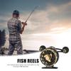 AshiLd Fly Fishing Reel,Fly Reel 6+1 Bearings Raft Reel Ice Sea Fishing 3.6:1 Speed Ratio Lure Fish Reels Line Spool Fish Wheel Tackle (Color : One Color, Size : Right Hand) view 4