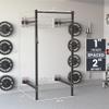 Synergee 2200 Series Folding 95" by 41 Squat Rack with J-Cups & Adjustable Pull Up Bar. Power Cage with 750lb Capacity. Power Cage. view 3