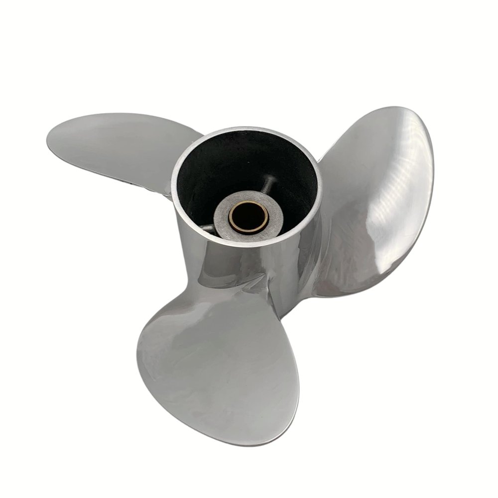 BARDOVEN 4HP 5HP 6HP 7.8X8 Stainless Steel Propeller 12 Tooth SS Prop for TOHATSU Outboard Engine